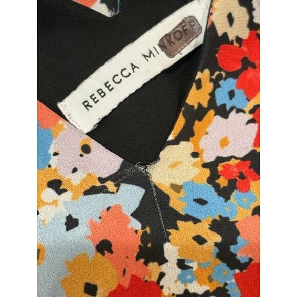 Rebecca Minkoff “Sorcha” Floral Deep-V Mini Dress – Size XS - Picture 10 of 12